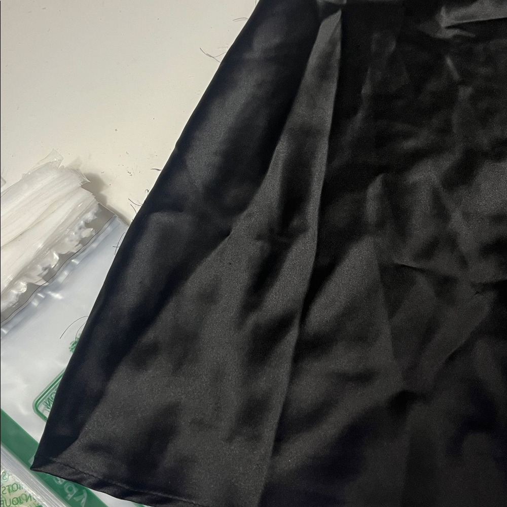 Wild Fable Medium Black Sleeveless Open Back Cocktail dress - Picture 3 of 6